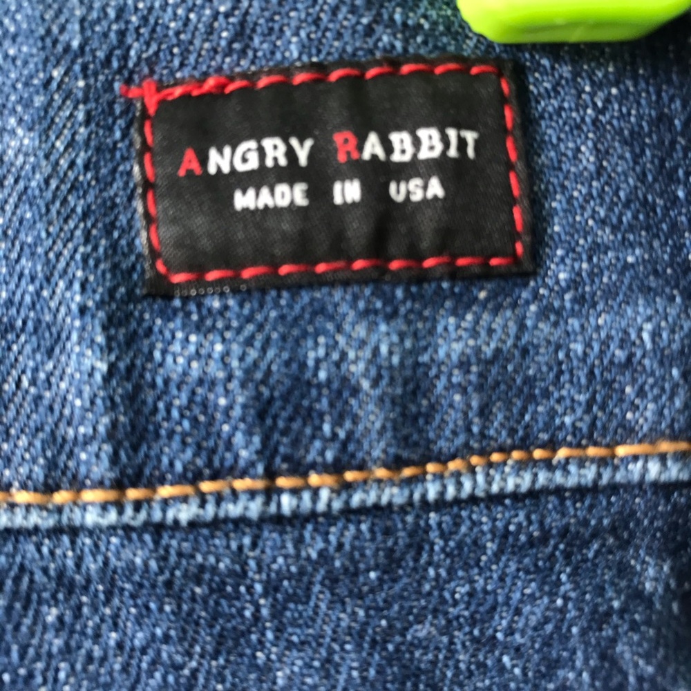Angry Rabbit Denim Shorts - Picture 3 of 6